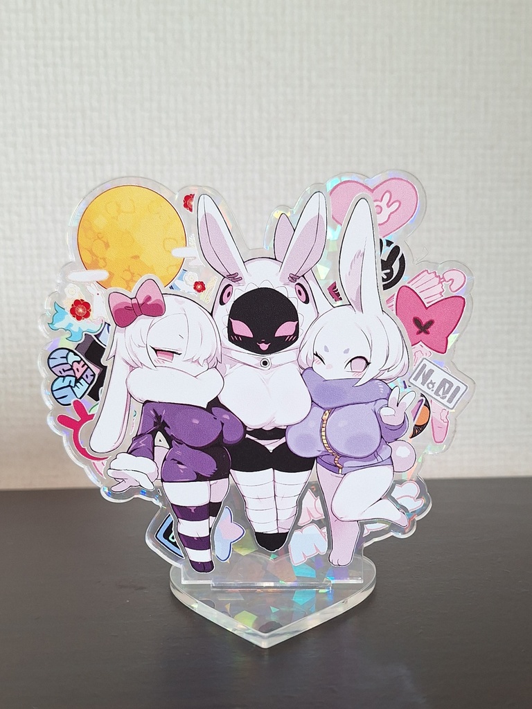 おもちうさぎアクリルスタンド
