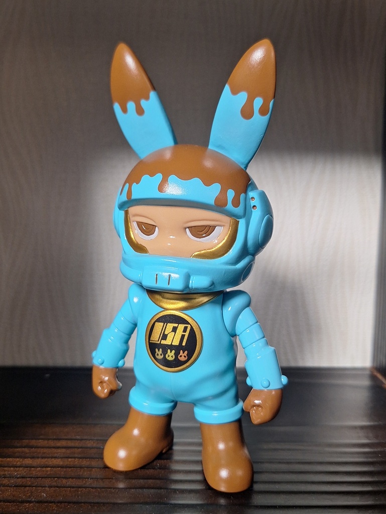 ソフビ宇宙うさぎゲッコーチョコミント
