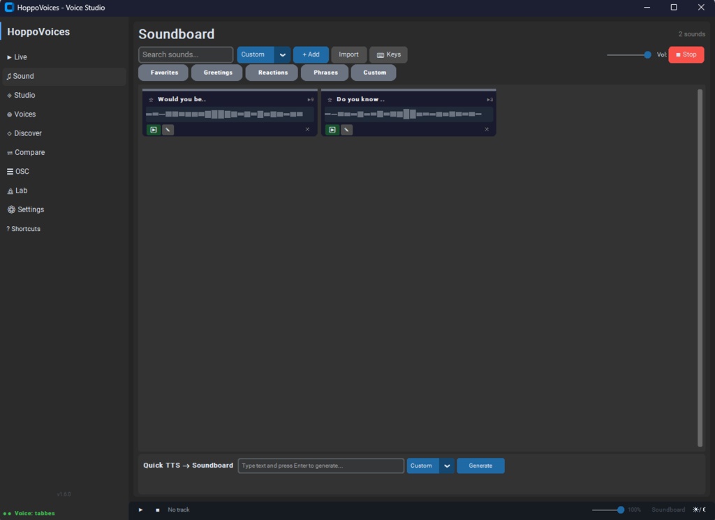 HoppoVoices - Voice Studio (for cvoice.ai) Windows version