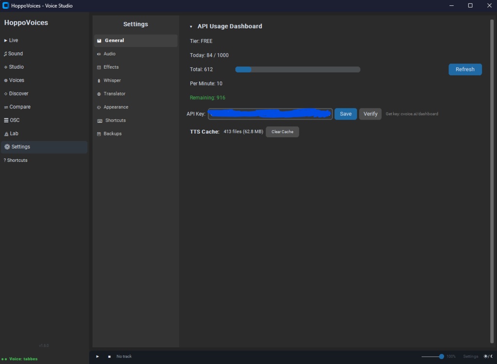 HoppoVoices - Voice Studio (for cvoice.ai) Windows version