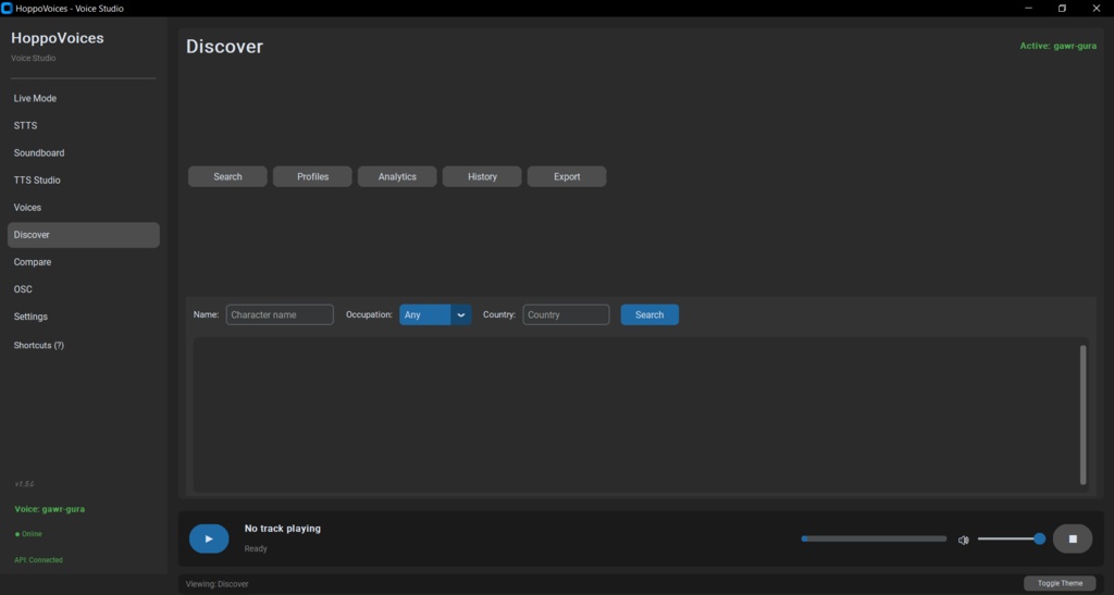 HoppoVoices - Voice Studio (for cvoice.ai) Windows version