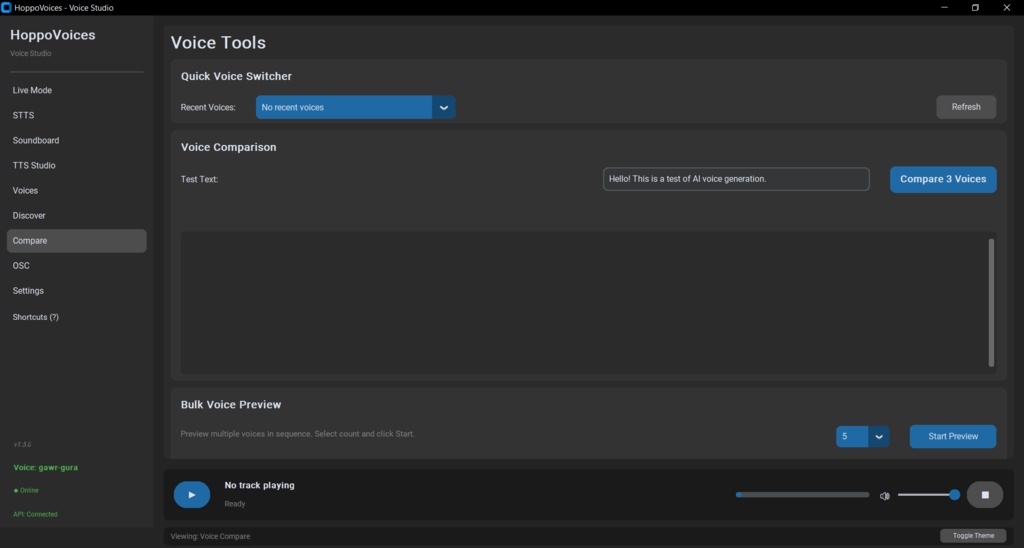 HoppoVoices - Voice Studio (for cvoice.ai) Windows version