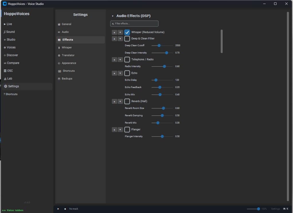 HoppoVoices - Voice Studio (for cvoice.ai) Windows version