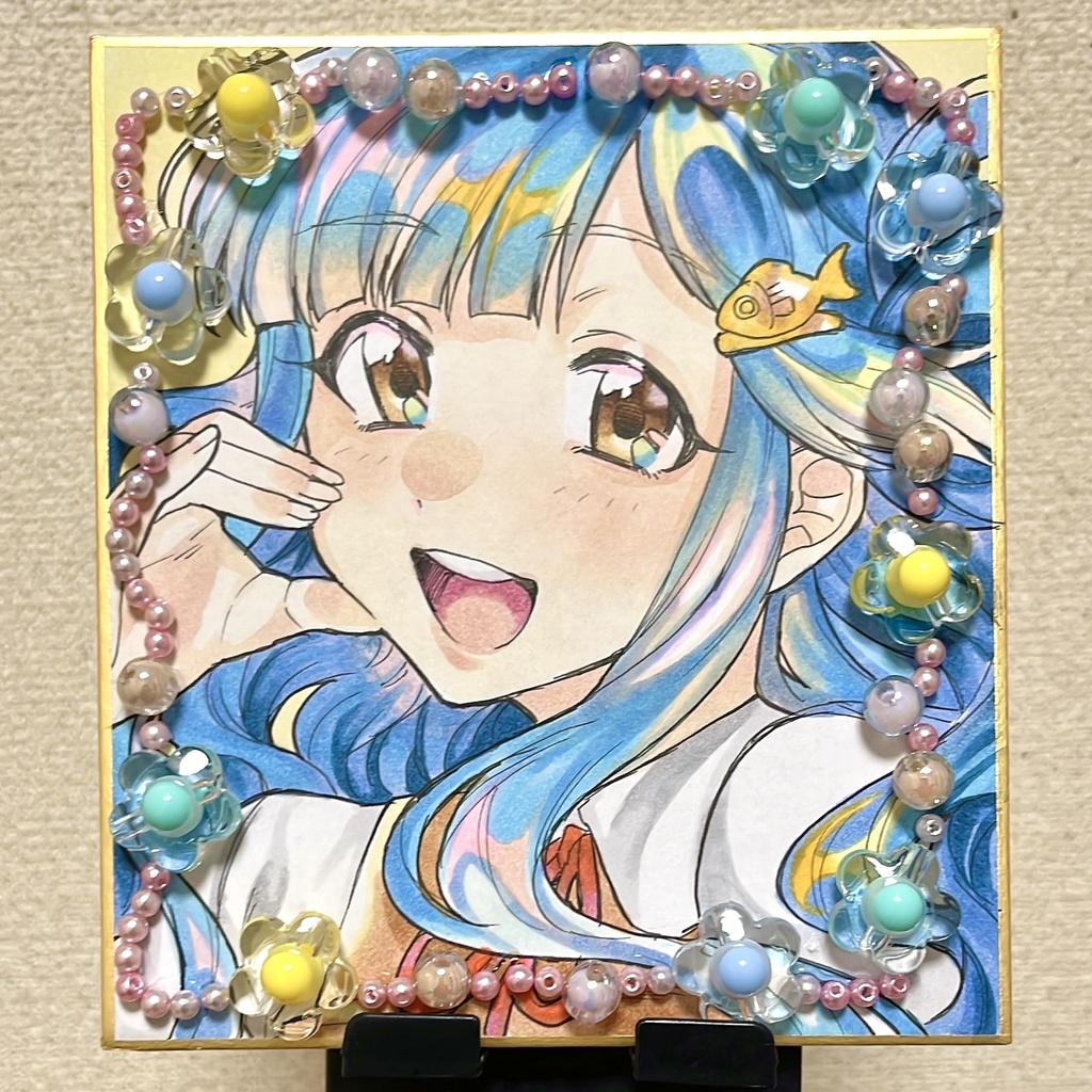 アナログ色紙