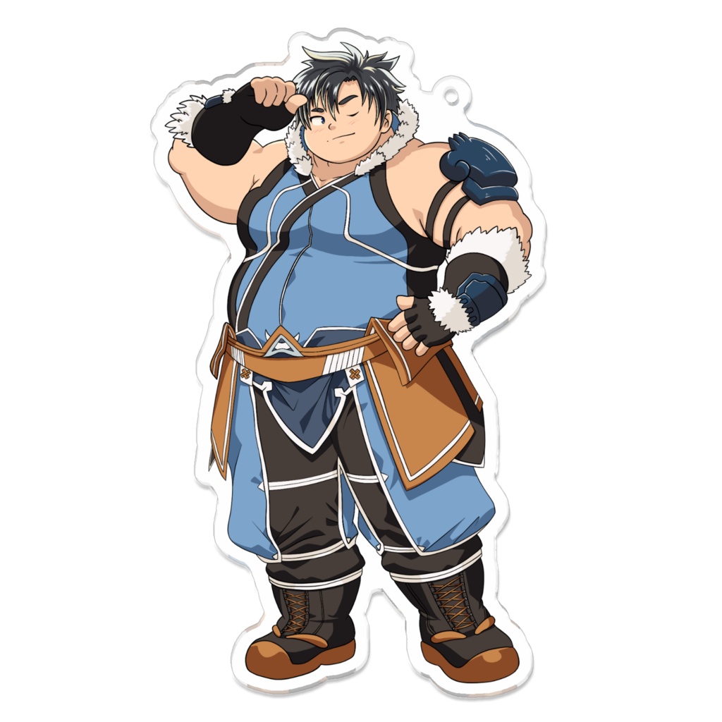 越前アクリルキーホルダー