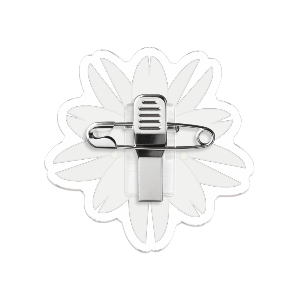 帝國図書館職員印アクリルバッジ 小