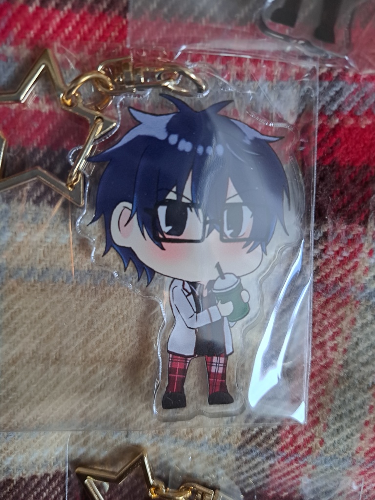 ドリアリシリーズアクキー 浅葱