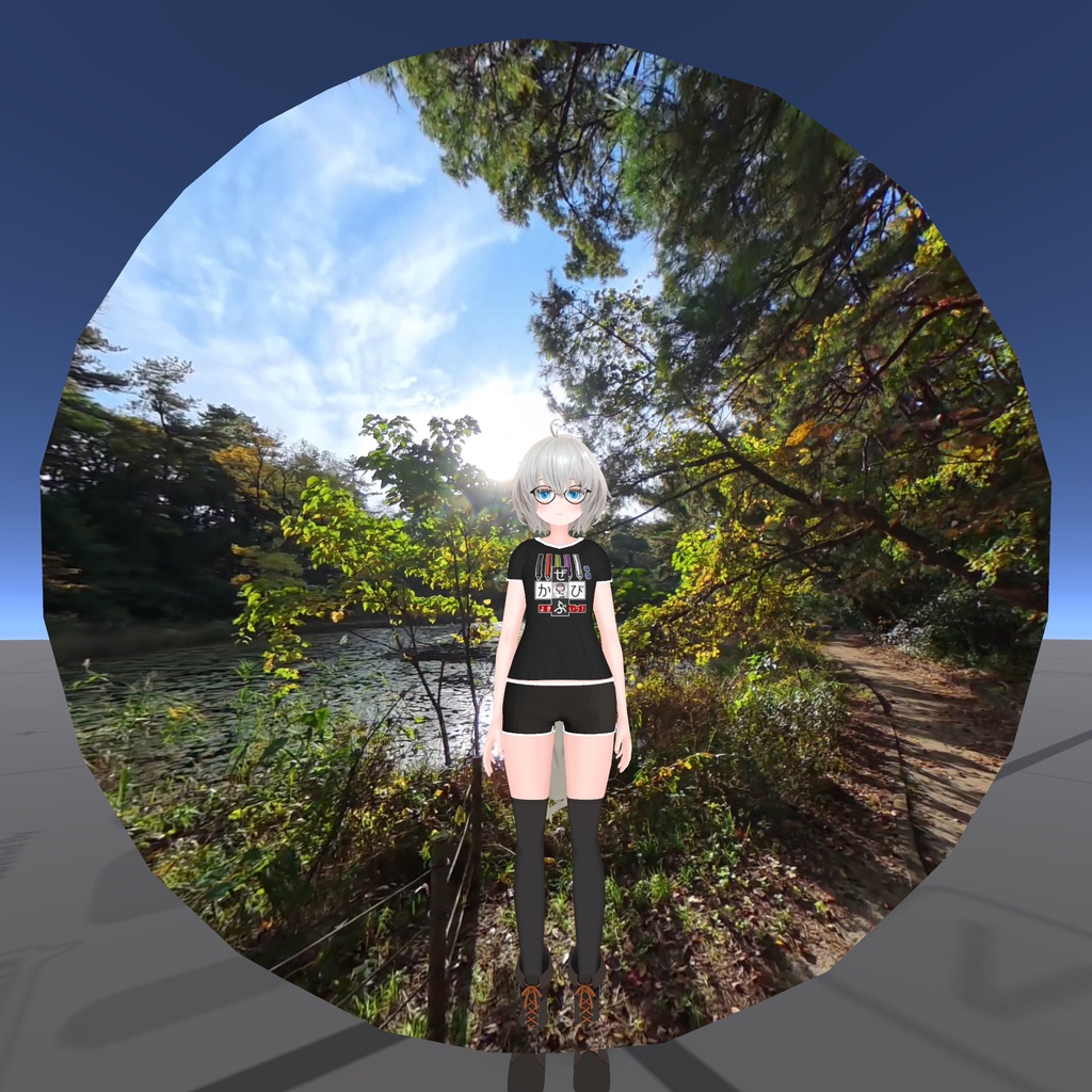 【無料】広角Skyboxシェーダー