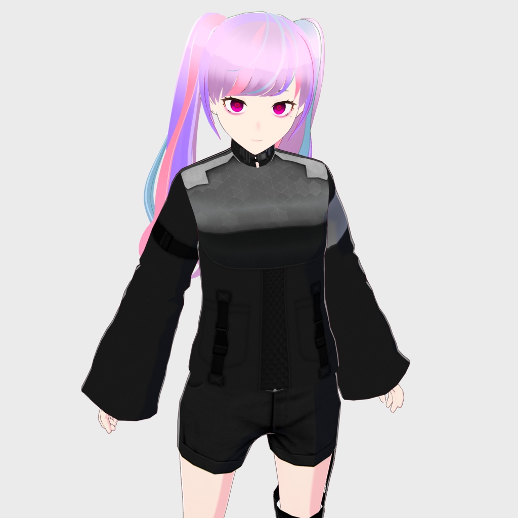 【Vroid】ミリタリー風ジャケット【テクスチャ】