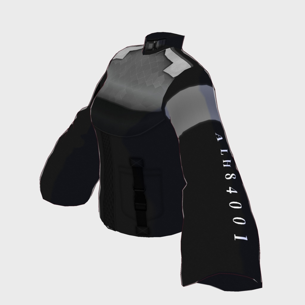 【Vroid】ミリタリー風ジャケット【テクスチャ】