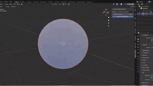 無料版あり / Y2K Abstract Object Generator【Blender Addon】
