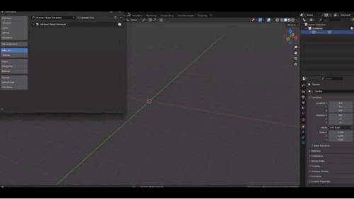 無料版あり / Y2K Abstract Object Generator【Blender Addon】