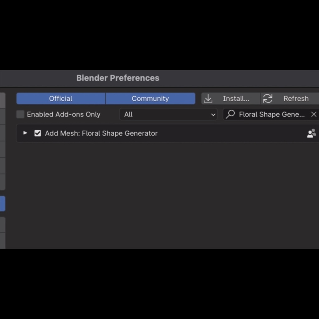 無料版あり / Y2K Flower Generator【Blender Addon】