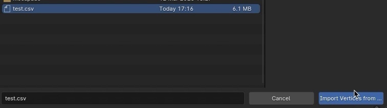 無料版あり / CSV Import & Export【Blender Addon】