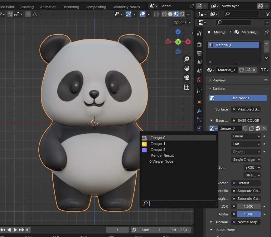 無料版あり / テクスチャ→マテリアルカラー変換【Blender Addon】