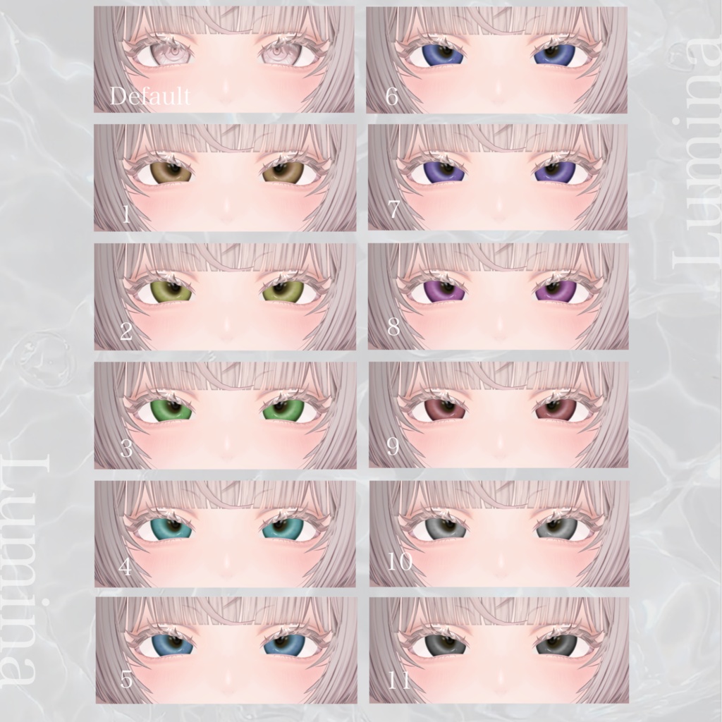 24時間限定SALE中✨【14avatar対応】Uranus-Real eye texture-