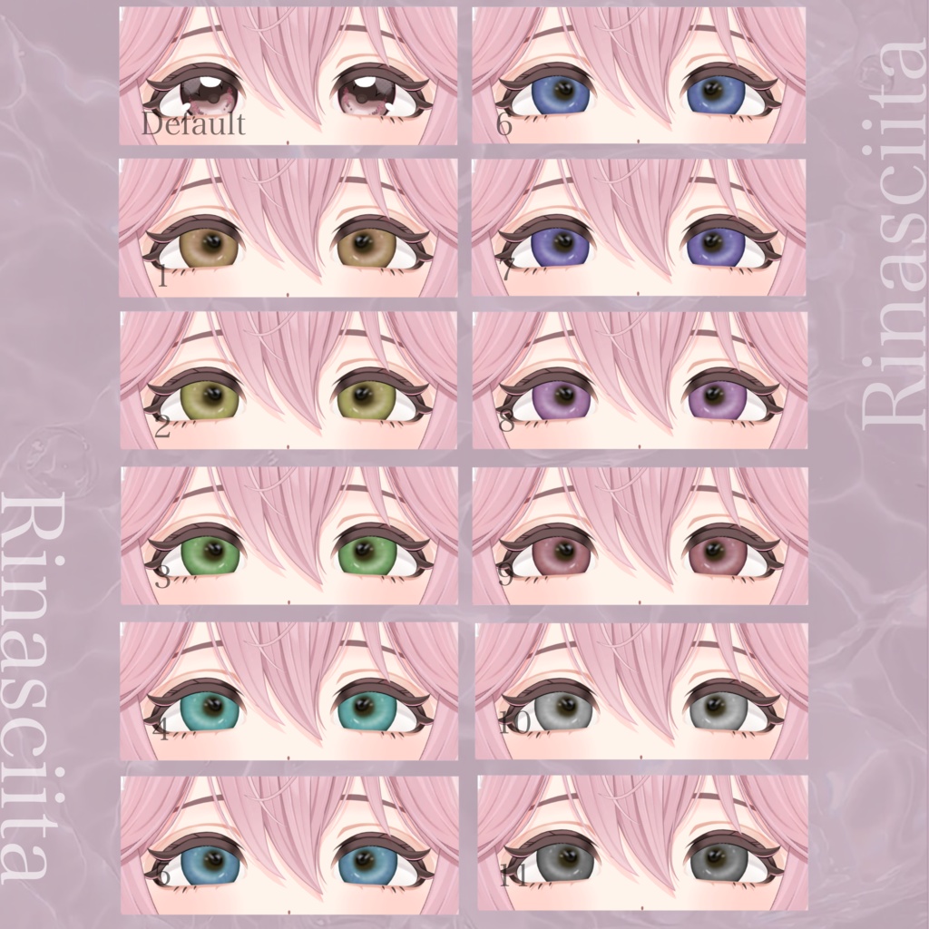 24時間限定SALE中✨【14avatar対応】Uranus-Real eye texture-