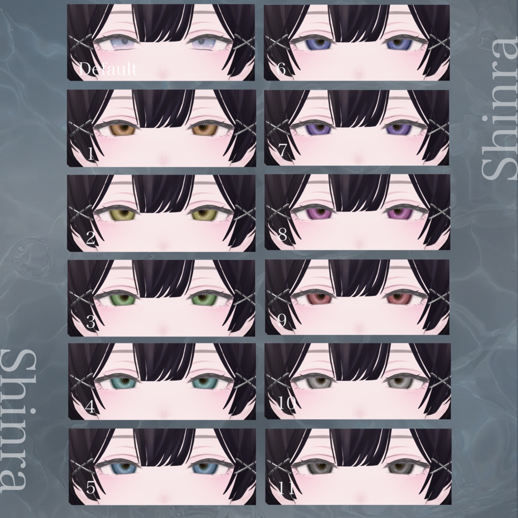 24時間限定SALE中✨【14avatar対応】Uranus-Real eye texture-