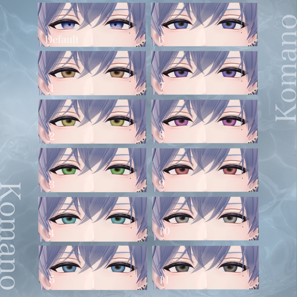 24時間限定SALE中✨【14avatar対応】Uranus-Real eye texture-