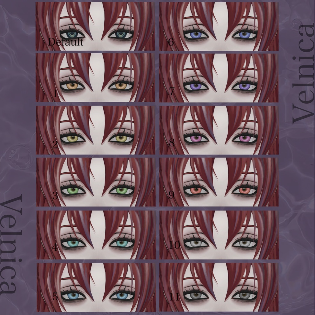 24時間限定SALE中✨【14avatar対応】Uranus-Real eye texture-