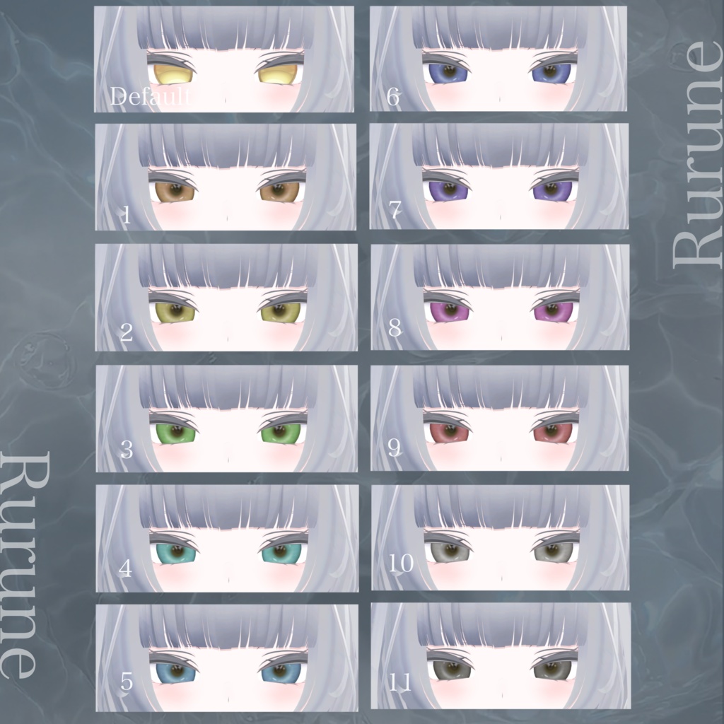 24時間限定SALE中✨【14avatar対応】Uranus-Real eye texture-