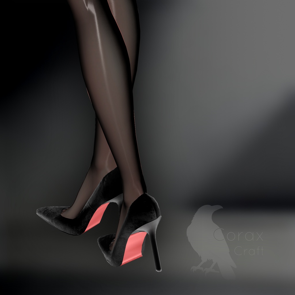 ⌜⌜⌜Pointed Pumps⌟⌟⌟↓⌜⌜⌜13アバター対応⌟⌟⌟🐦⬛