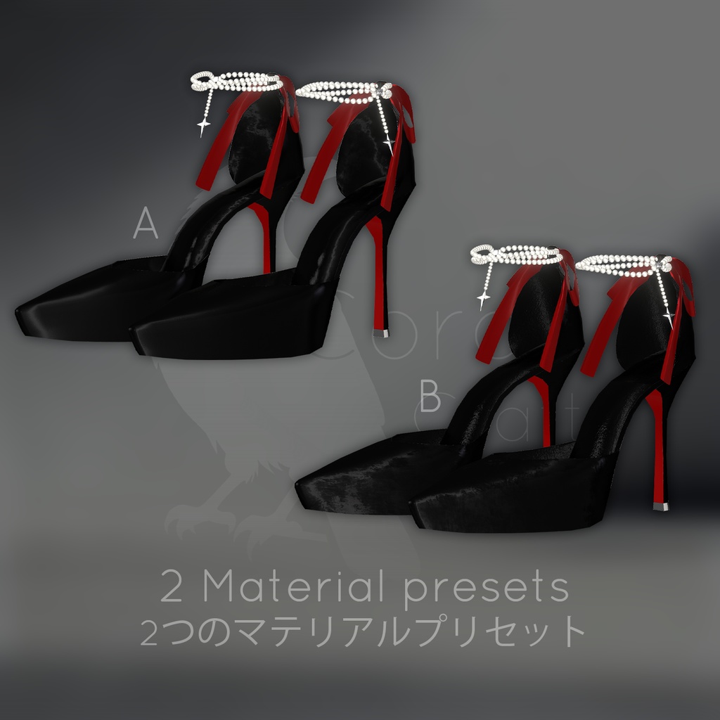 ⌜⌜Ankle strap D'orsay⌟⌟⌜⌜⌜12アバター対応⌟⌟⌟