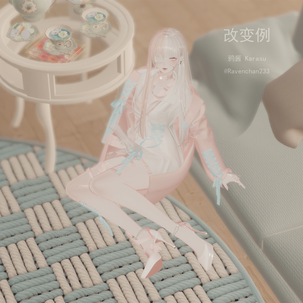 ⌜⌜Ankle strap D'orsay⌟⌟⌜⌜⌜12アバター対応⌟⌟⌟