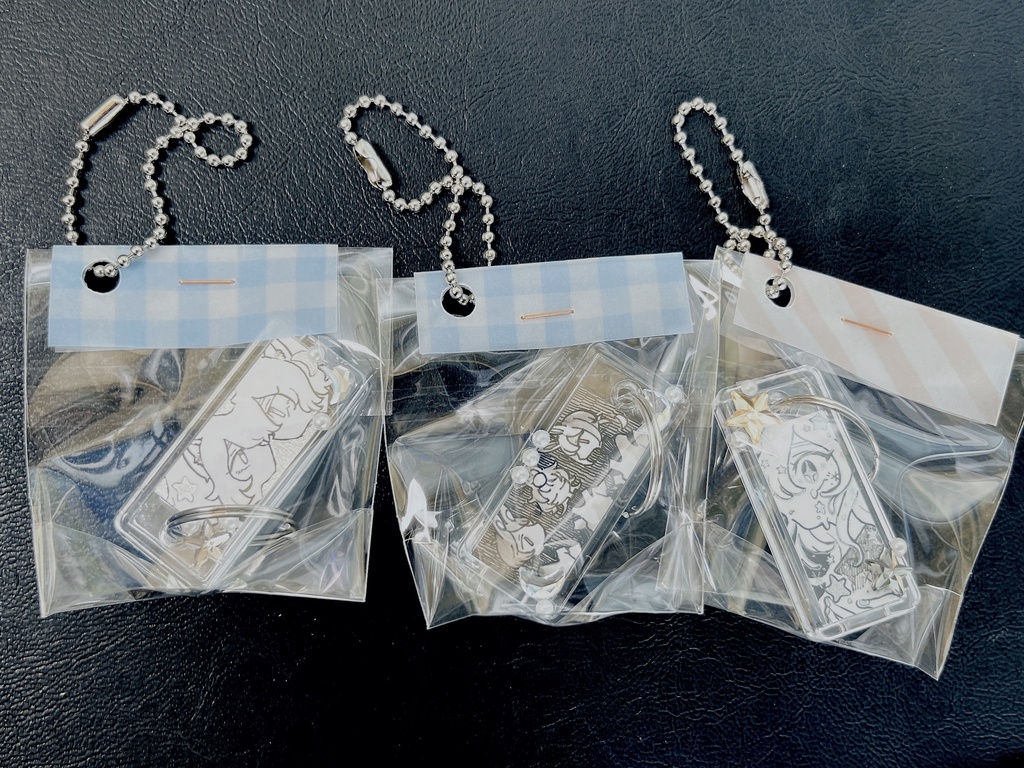 原画キーホルダー11種