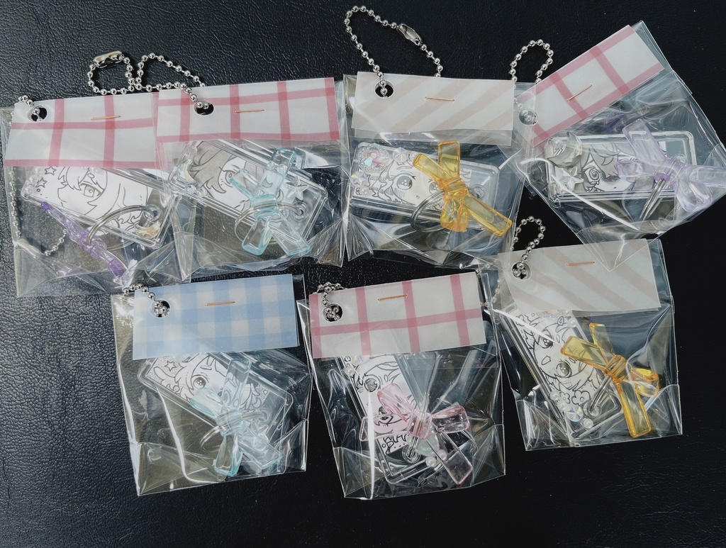 原画キーホルダー11種