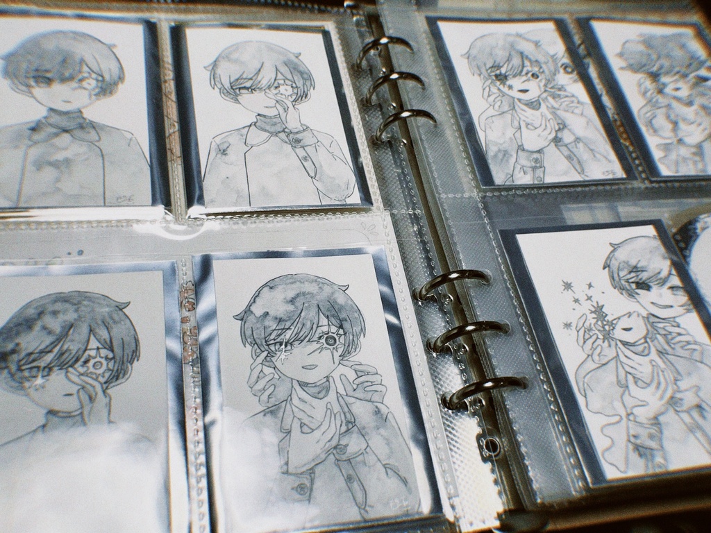 名刺サイズ原画【6種】