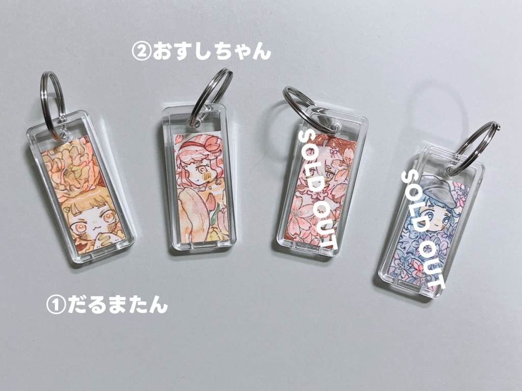 原画キーホルダー【２種】
