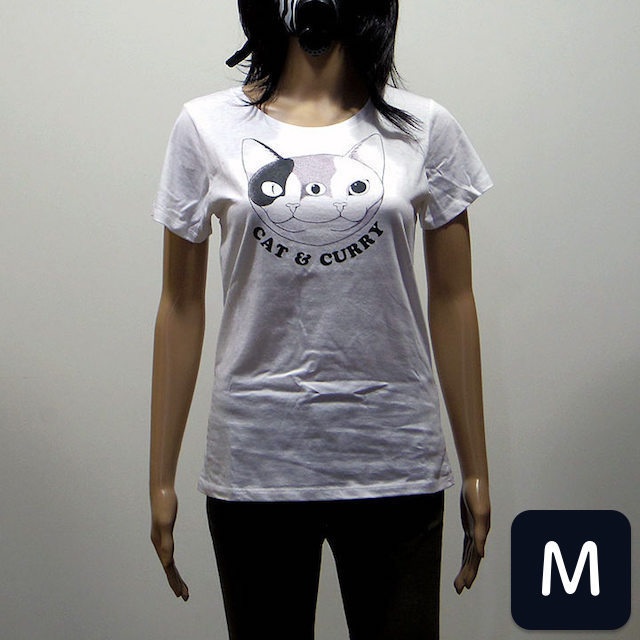 Tシャツ (CAT & CURRY) turmeric