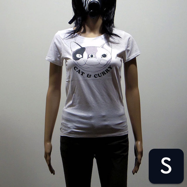 Tシャツ (CAT & CURRY) turmeric