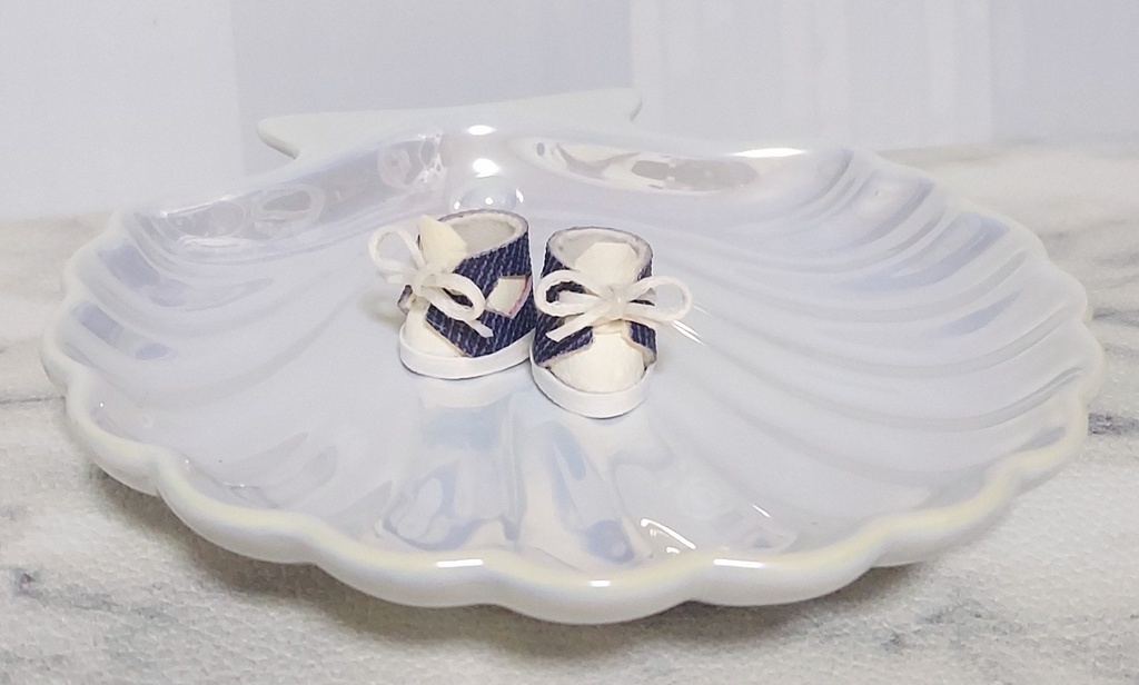 【10cm】バイカラースニーカー