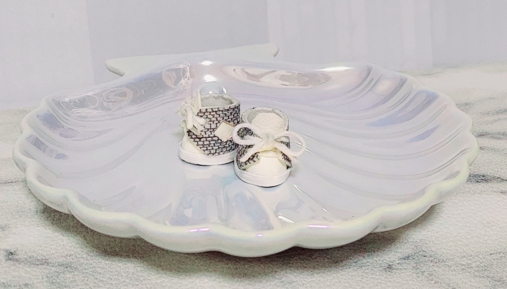 【10cm】バイカラースニーカー