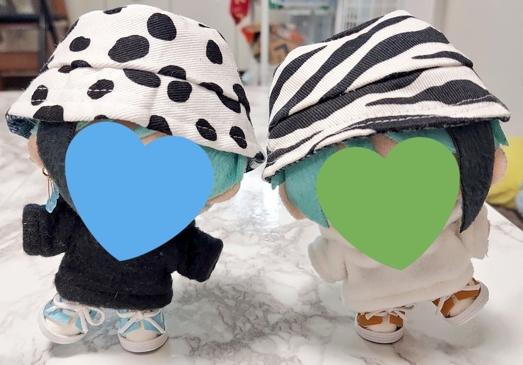 リバーシブルバケットハット