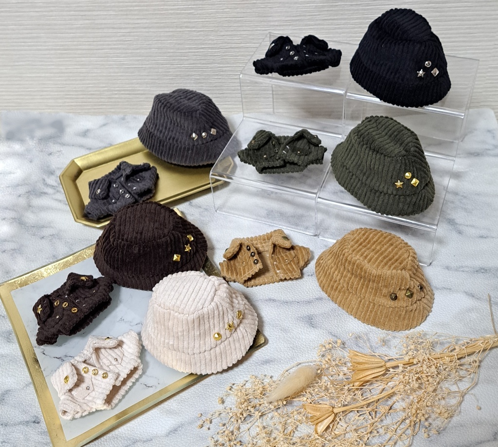 【10cm】コーデュロイセット