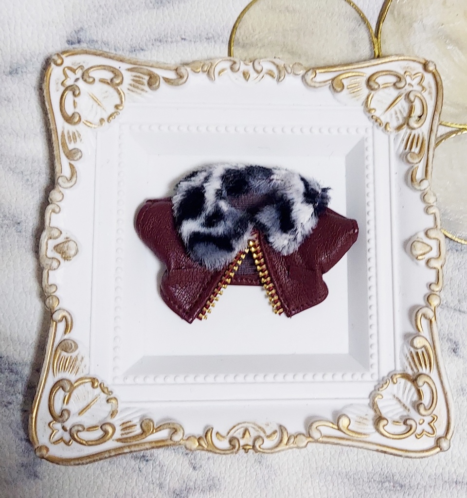 ファー付きレザージャケット