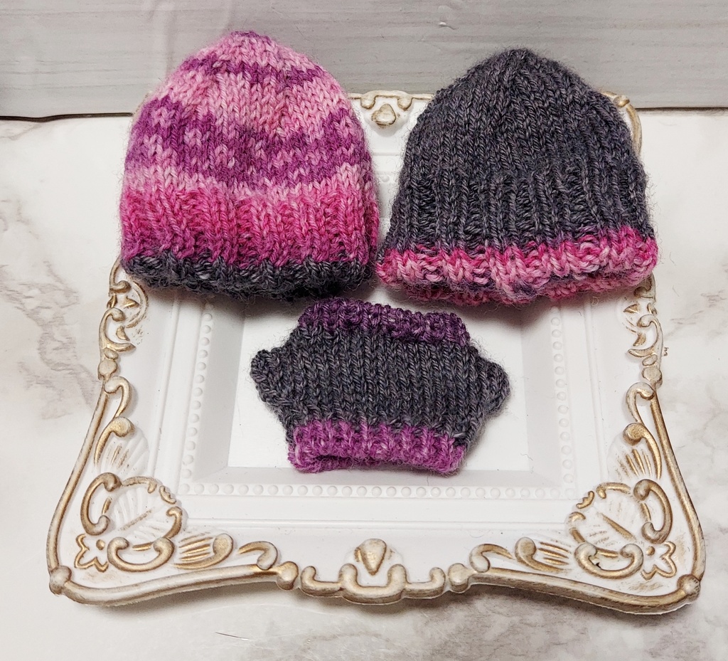 2wayニット帽&セーターSET