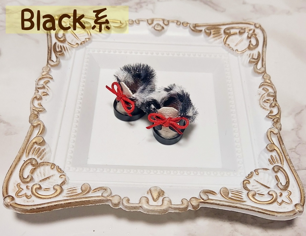 ファーシューズ