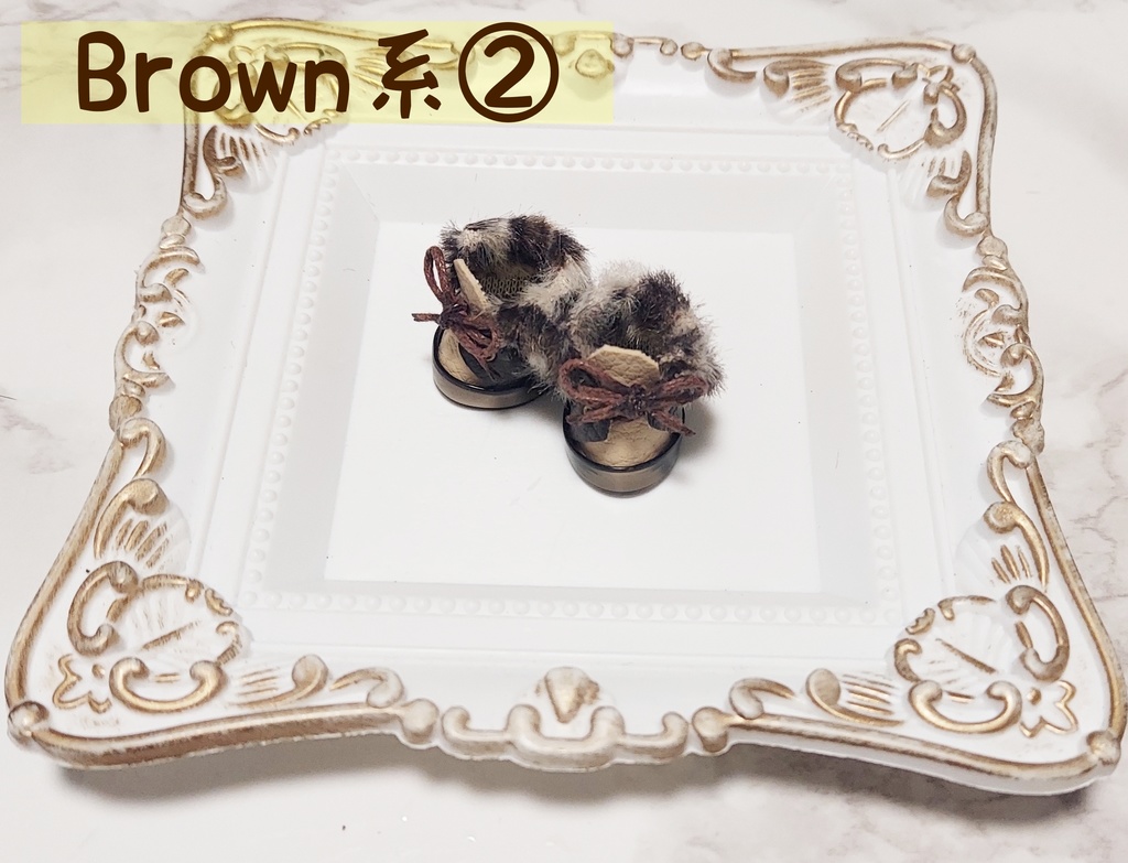 ファーシューズ