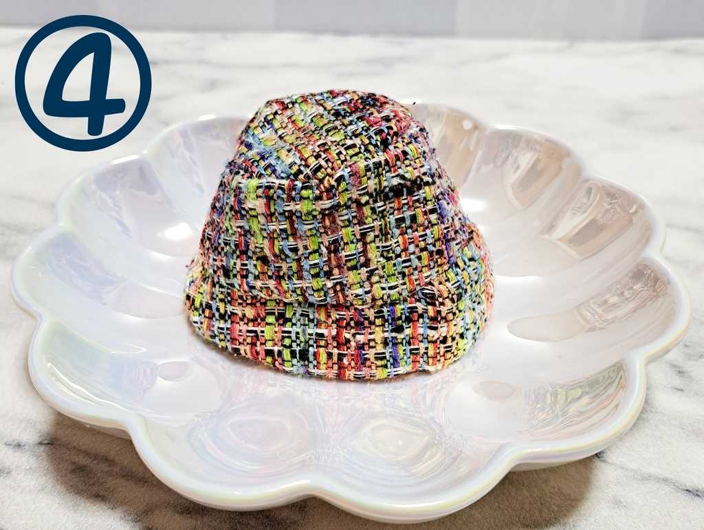 【10cm】ツイードバケットハット