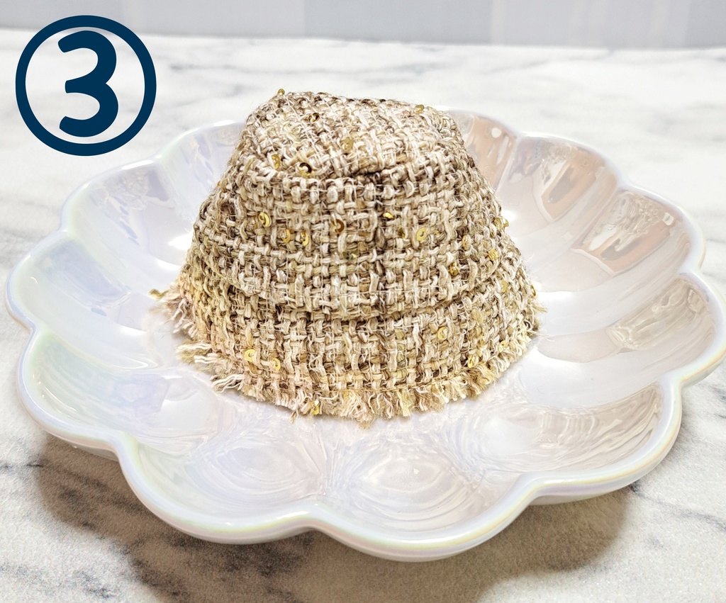 【10cm】ダメージツイードハット