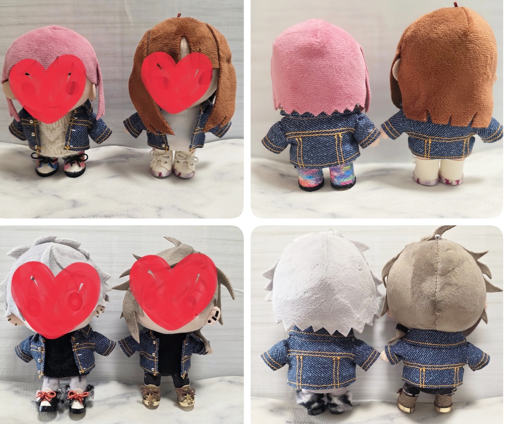 【13cm】各種デニムジャケット