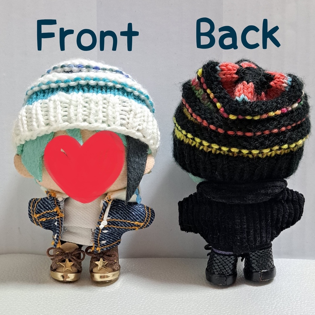 【10cm】タム帽子風ニット帽