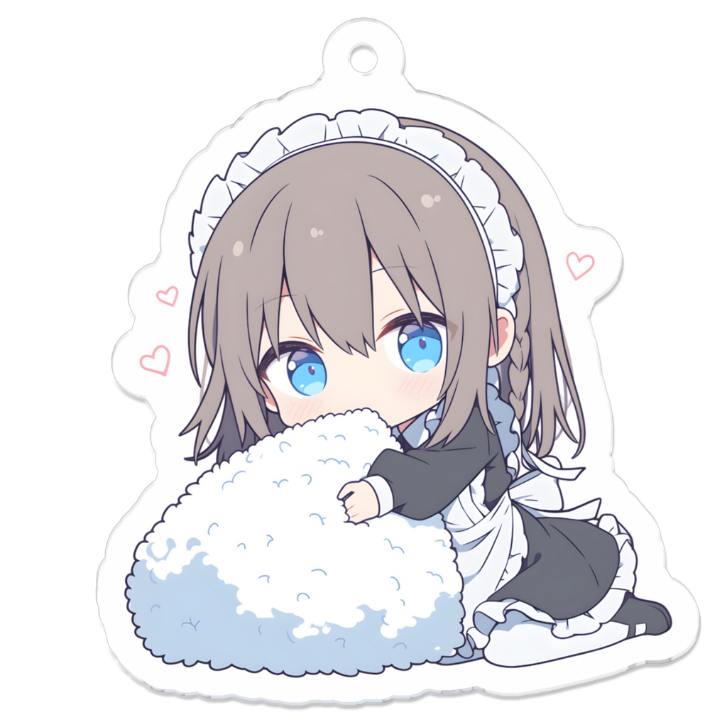 Chibili charm Acrylic Keychain (coated)