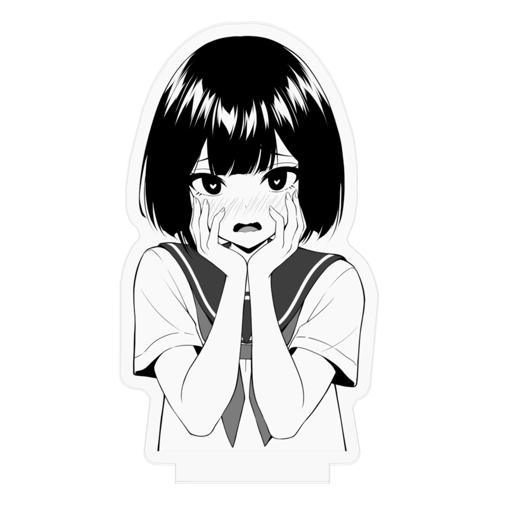 ツンデレ少女アクリルスタンド