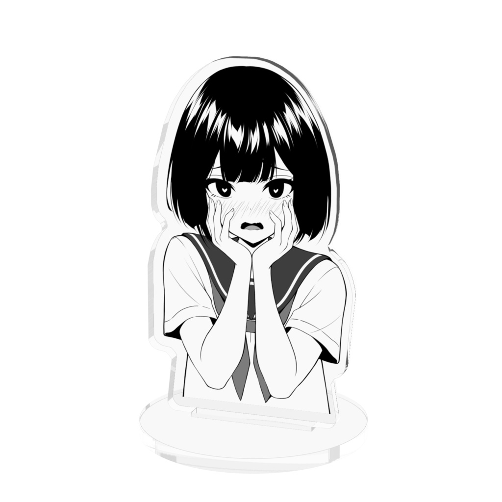 ツンデレ少女アクリルスタンド