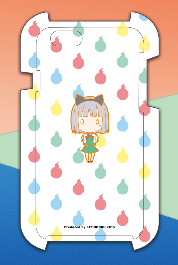 iPhone ケース (Coloful Yomu)